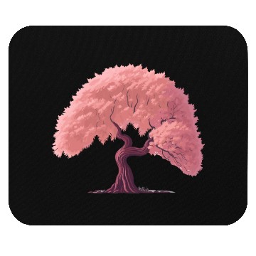 Discover Sakura tree Mouse Pads