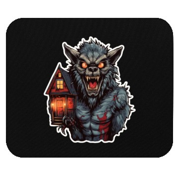 Discover wolf Mouse Pads