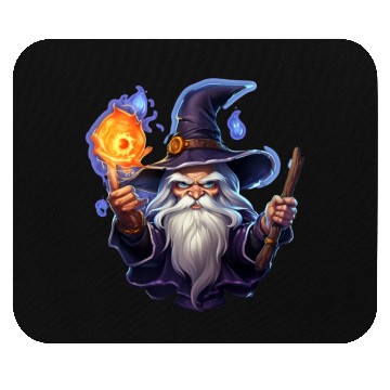 Discover wizard Mouse Pads