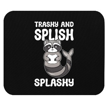 Discover Funny Raccoon Trash Veterinary Assistant Mouse Pads