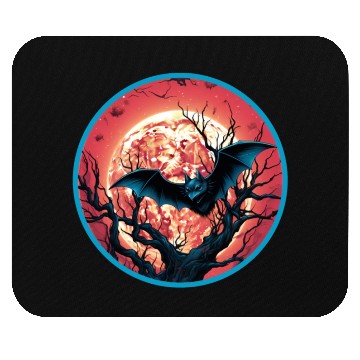 Discover Bats Bat Fruit Bats Halloween Mouse Pads
