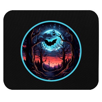 Discover Bats Bat Fruit Bats Halloween Mouse Pads