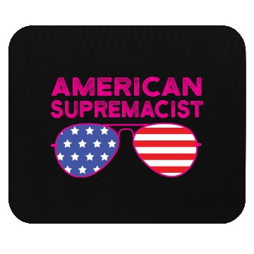 Discover American Supremacist American Flag Merica Usa Mouse Pads