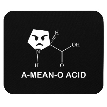 Discover Chemistry Science Amino Joke Mouse Pads