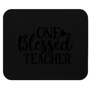 Discover One Blessed Teacher Teacher Gift Mouse Pads