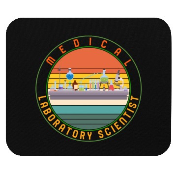 Discover Science Mouse Pads, Medical Laboratory Scientist Mouse Pads,