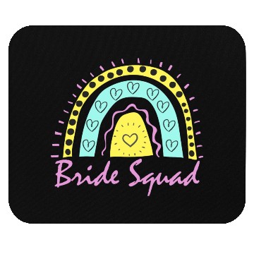 Discover Bride Squad Matching Bachelorette Wedding Mouse Pads
