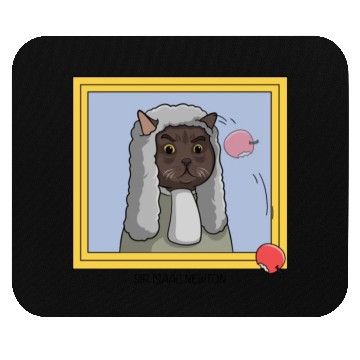 Discover Newton Cat Graphic Mouse Pads