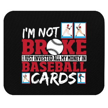 Discover Baseball Card Collector Invested Money In Mouse Pads