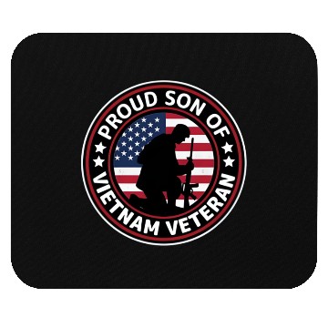 Discover Proud son of Vietnam veteran Mouse Pads