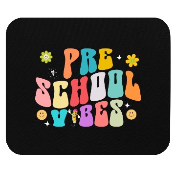 Discover Back To School Vibes Retro Teacher Student Mouse Pads
