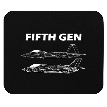 Discover FIFTH GEN | F-22 F-35 Mouse Pads