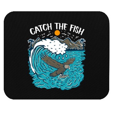 Discover CACTH THE FISH Mouse Pads