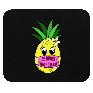 Discover Sweet Pineapple Mouse Pads