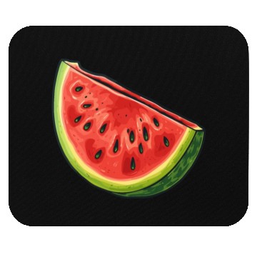 Discover Watermelon Slice - Sweet Summer Vibes Mouse Pads