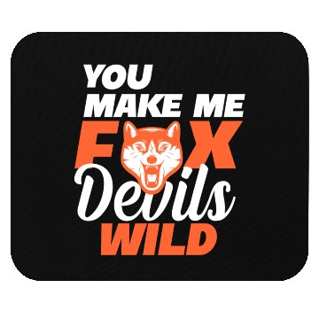 Discover you make fox devils wild Fuchs geek Mouse Pads