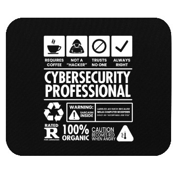 Discover Cybersecurity Network Engineer Analyst Cyber Mouse Pads