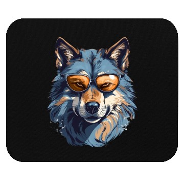 Discover Street Style Gray Wolf | Wolf Lovers Mouse Pads