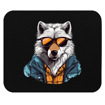 Discover Street Style Arctic Wolf | Wolf Lovers Mouse Pads