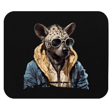 Discover Street Style Spotted Hyena | Hyena Lovers Mouse Pads