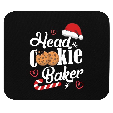 Discover Head Cookie Baker Mouse Pads