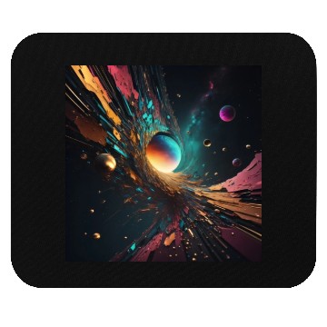 Discover Universe 1 Abstract Art Mouse Pads