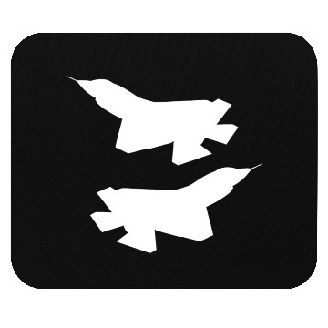 Discover F35 silhouette Mouse Pads