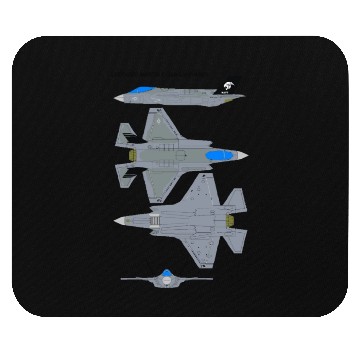 Discover Lockheed Martin F 35B Lightning Mouse Pads