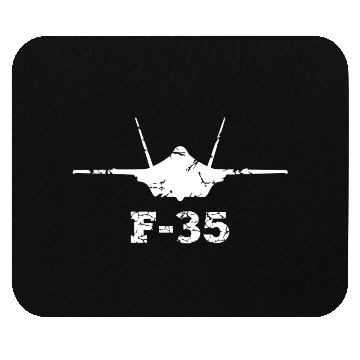Discover F 35 LOGO Mouse Pads