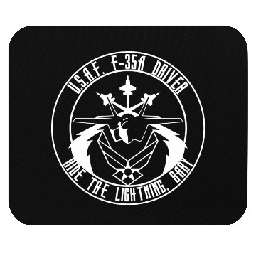 Discover USAF F 35 Mouse Pads