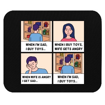 Discover Father’s Day Comic Design Mouse Pads