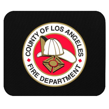 Discover County Of Los Angeles Fire Department Seal Mouse Pads