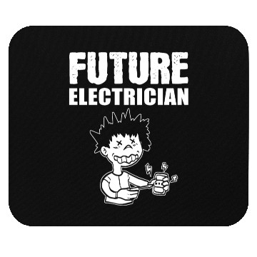 Discover Future Electrician Lineman Gift Mouse Pads