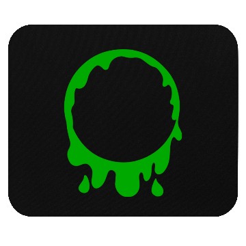 Discover Green Slime Coffee Cup Mouse Pads