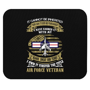 Discover F105 Air Force Veteran Mouse Pads