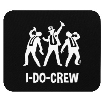 Discover I-Do-Crew (Stag Night / Bachelor Party / Beer / W) Mouse Pads