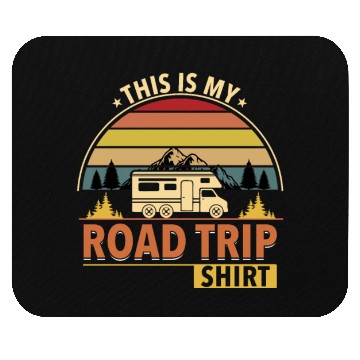 Discover This Is My Road Trip Mouse Pads - Camper Gift Mouse Pads