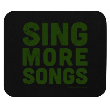 Discover Sing More Songs Mouse Pads (Green)