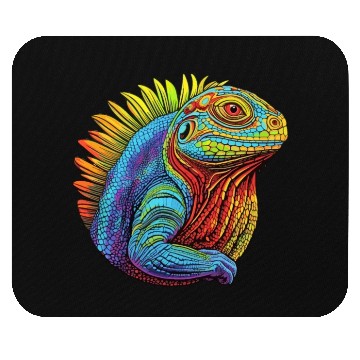 Discover Luminous Lizard Mouse Pads