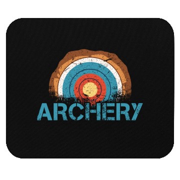 Discover Retro Vintage Archery Hunting Bow And Arrow Mouse Pads