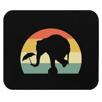 Discover Circus Elephant Acrobats Gift Mouse Pads