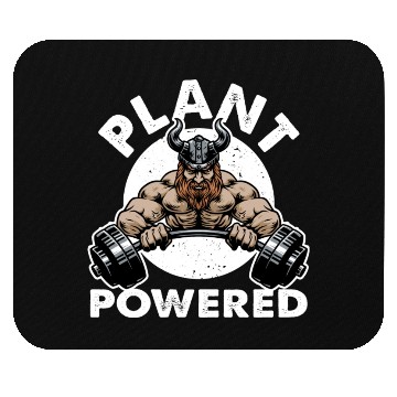 Discover Gym Vegan Plant Powered Workout Mouse Pads
