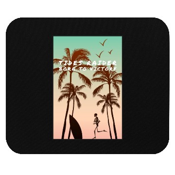 Discover Tides raider, born to victory Mouse Pads