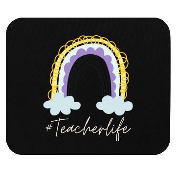 Discover Teacher Life Kindergarten Teacher Appreciation Mouse Pads