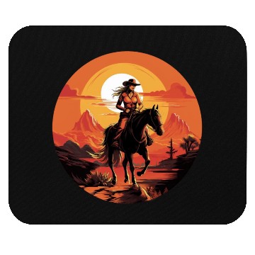 Discover Wild West Journey Mouse Pads