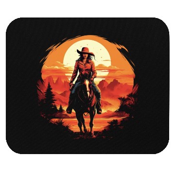 Discover Wild West Journey Mouse Pads