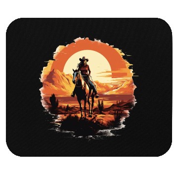 Discover Wild West Journey Mouse Pads