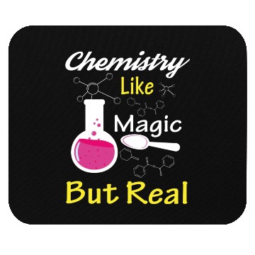 Discover Chemistry Like Magic But Real Teacher Gift Mouse Pads