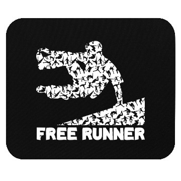 Discover Free Runner Freerunning Parkour For Freestyle Mouse Pads