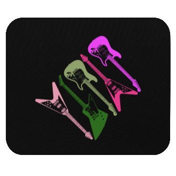Discover 80s Guitars Mouse Pads
